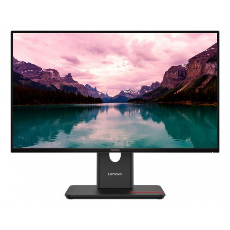 Lenovo ThinkVision T24-40 - LED monitor - 24" (23.8" viewable) - 1920 x 1080 Full HD (1080p) @ 120 Hz - IPS - 250 cd / m² - 1500:1 - 4 ms - HDMI, VGA, DisplayPort - raven black - 0
