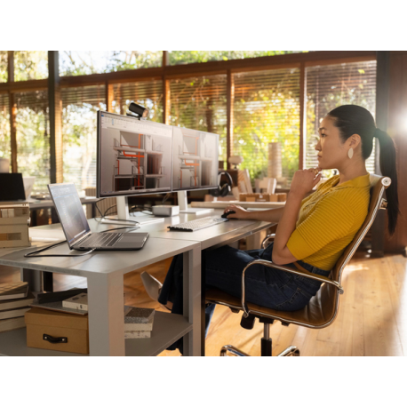 HP ZBook Ultra G1a Mobile Workstation - AMD Ryzen AI Max Pro - 395 / up to 5.1 GHz - Win 11 Pro - Radeon 8060S - 64 GB RAM - 2 TB SSD NVMe, TLC - 14" OLED touchscreen 2880 x 1800 (2.8K) @ 120 Hz - Wi-Fi 7, Bluetooth - meteor silver - kbd: Pan Nordic - 10