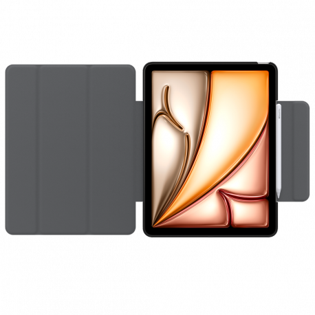 OtterBox Symmetry Series - Flip cover for tablet - black - for Apple 13-inch iPad Air (M2) - 3