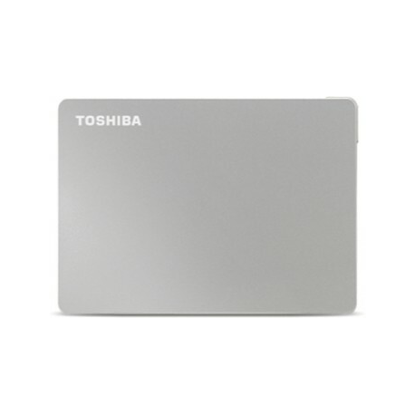 Toshiba Canvio Flex - Hard drive - 2 TB - external (portable) - 2.5" - USB 3.2 Gen 1 - warm silver - 0