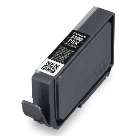 Canon PFI-5100 PBK - 14.4 ml - photo black - original - hanging box - ink tank - for imagePROGRAF PRO-310 - 1