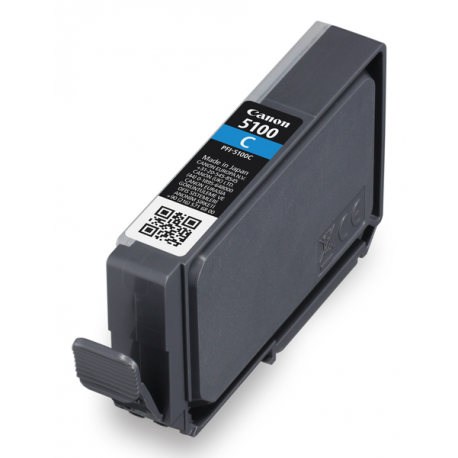 Canon PFI-5100 C - 14.4 ml - cyan - original - hanging box - ink tank - for imagePROGRAF PRO-310 - 2