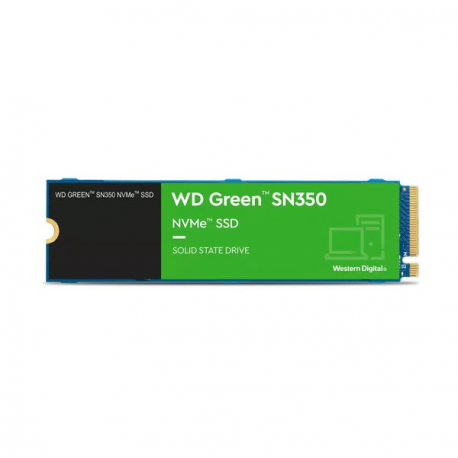 WD Green SN350 NVMe SSD WDS250G2G0C-00CDH0 - SSD - 250 GB - internal - M.2 2280 - PCIe 3.0 x4 (NVMe) - 2