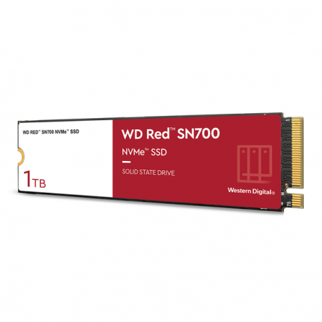 WD Red SN700 WDS100T1R0C-68BDK0 - SSD - 1 TB - internal - M.2 2280 - PCIe 3.0 x4 (NVMe) - 4