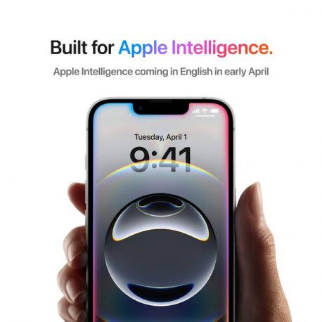 Apple iPhone 16e - 5G smartphone - dual-SIM  /  Internal Memory 128 GB - OLED display - 6.1" - 2532 x 1170 pixels - rear camera 48 MP - front camera 12 MP - black - 5