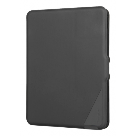 Targus Versavu - Keyboard and folio case - with trackpad - backlit - wireless - Bluetooth 5.0 - QWERTY - UK - black - 10