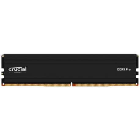 Crucial Pro - DDR5 - kit - 128 GB: 2 x 64 GB - DIMM 288-pin - 2800 MHz  /  PC5-44800 - CL46 - 1.1 V - unbuffered - on-die ECC - black - 0