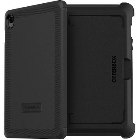 OtterBox Defender Series - Flip cover for tablet - black - for Samsung Galaxy S9 - 0