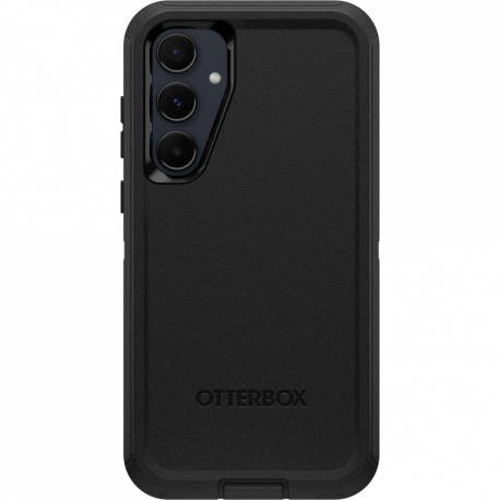 OtterBox Defender Series - Back cover for mobile phone - rugged - polycarbonate, synthetic rubber - black - for Samsung Galaxy A55 - 12