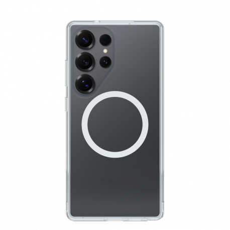 OtterBox Symmetry Series Clear - Back cover for mobile phone - plastic - clear - for Samsung Galaxy S25 Ultra - 0