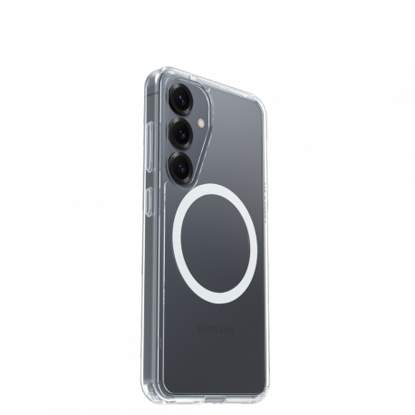 OtterBox Symmetry Series Clear - Back cover for mobile phone - plastic - clear - for Samsung Galaxy S25 - 1