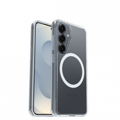 OtterBox Symmetry Series Clear - Back cover for mobile phone - plastic - clear - for Samsung Galaxy S25 - 3