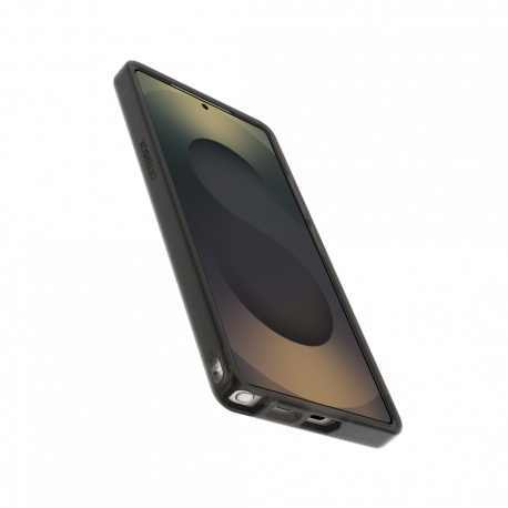 OtterBox Symmetry Series - Back cover for mobile phone - soft-touch - polycarbonate layer, thermoplastic elastomer (TPE), silicone - dark echo (black) - for Samsung Galaxy S25 Ultra - 2