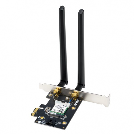 ASUS PCE-BE6500 - Network adapter - PCIe - Wi-Fi 7, Wi-Fi 5, Wi-Fi 6, Bluetooth - 3