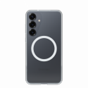 OtterBox Symmetry Series Clear - Back cover for mobile phone - with magnets - polycarbonate layer, thermoplastic elastomer (TPE) - clear - for Samsung Galaxy S25+