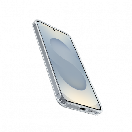 OtterBox Symmetry Series Clear - Back cover for mobile phone - with magnets - polycarbonate layer, thermoplastic elastomer (TPE) - clear - for Samsung Galaxy S25+ - 2