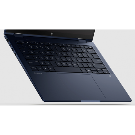 HP EliteBook X Flip G1i Notebook Next Gen AI - Flip design - Intel Core Ultra 7 - 258V / up to 4.8 GHz - Win 11 Pro - Intel Arc Graphics 140V - 32 GB RAM - 1 TB SSD NVMe - 14" IPS touchscreen HP SureView 5 1920 x 1200 - Wi-Fi 7, Bluetooth - 5G NR - atmosphere blue - kbd: Pan Nordic - 11