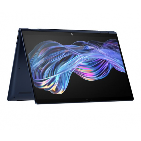 HP EliteBook X Flip G1i Notebook Next Gen AI - Flip design - Intel Core Ultra 5 - 228V / up to 4.5 GHz - Win 11 Pro - Intel Arc Graphics 140V - 32 GB RAM - 512 GB SSD NVMe - 14" IPS touchscreen 1920 x 1200 - Wi-Fi 7, Bluetooth, NFC - atmosphere blue - kbd: Pan Nordic - with HP 3 years Onsite Support with Predictive Registration Alerts and Travel Coverage for Notebook - 0