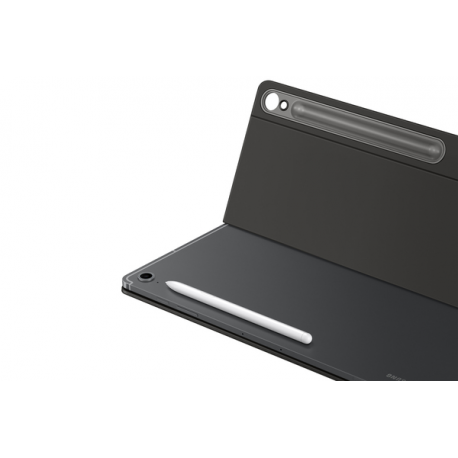 Samsung EF-DX620 - Keyboard and folio case (book cover) - slim, AI key - wireless - POGO pin, Bluetooth - black keyboard, black case - for Galaxy Tab S10 FE+ - 6