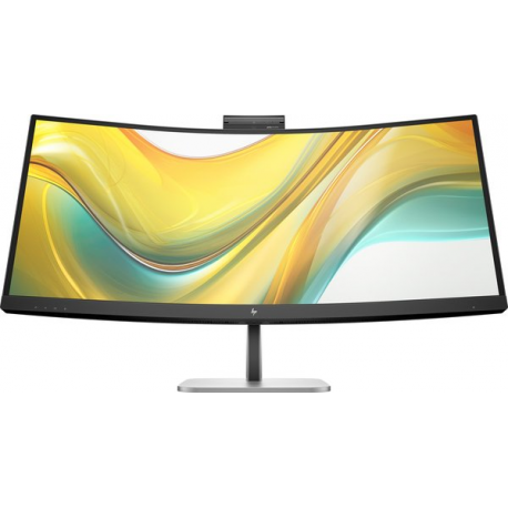 HP 534pm - Series 5 Pro - LED monitor - curved - 34" - 3440 x 1440 WQHD @ 100 Hz - VA - 400 cd / m² - 4000:1 - 5 ms - HDMI, DisplayPort, USB-C - speakers - jet black, natural silver (stand) - 0