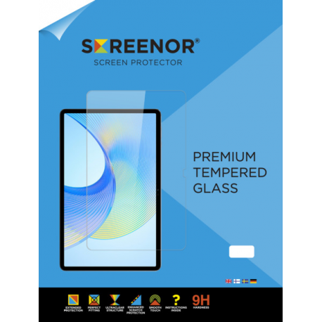 Screenor - Screen protector for tablet - glass - for Apple 13-inch iPad Air (M2); 13-inch iPad Pro (M4) - 1