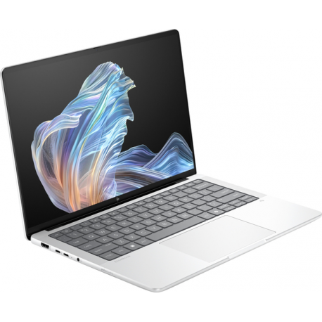 HP EliteBook X G1a Notebook Next Gen AI - 157-degree hinge design - AMD Ryzen AI 9 - HX 375  /  up to 5.1 GHz - Win 11 Pro - Radeon 890M - 64 GB RAM - 1 TB SSD NVMe, TLC - 14" OLED touchscreen 2880 x 1800 (2.8K) - Wi-Fi 7, Bluetooth, NFC - glacier silver - kbd: Pan Nordic - with HP 3 years Onsite with Predictive Detection Alerts and Travel for Notebook - 30