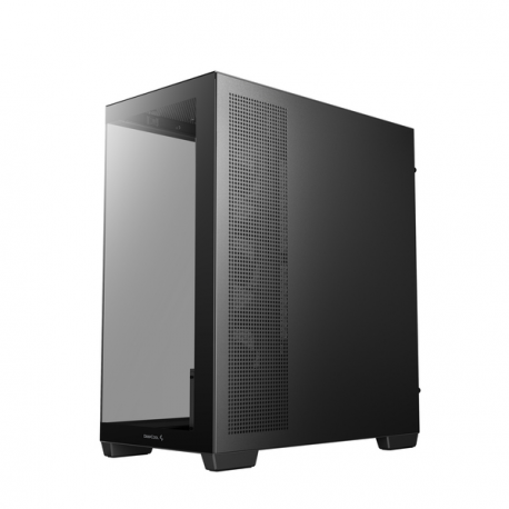 DeepCool CG580 4F - Tower - ATX - windowed side panel (tempered glass) - no power supply (ATX / PS / 2) - black - USB / Audio - 13
