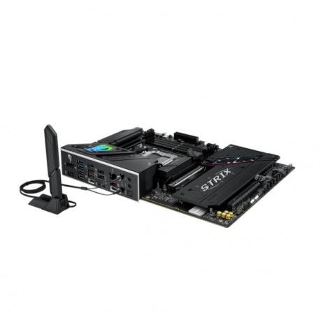 ASUS ROG STRIX B850-F GAMING WIFI - Motherboard - ATX - Socket AM5 - AMD B850 Chipset - USB-C 3.2 Gen 2x2, USB-C 3.2 Gen2, USB 3.2 Gen 2, USB 3.2 Gen 1 - 2.5 Gigabit LAN, Wi-Fi 7, Bluetooth - onboard graphics (CPU required) - HD Audio (8-channel) - 7