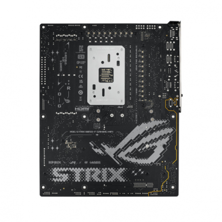 ASUS ROG STRIX B850-F GAMING WIFI - Motherboard - ATX - Socket AM5 - AMD B850 Chipset - USB-C 3.2 Gen 2x2, USB-C 3.2 Gen2, USB 3.2 Gen 2, USB 3.2 Gen 1 - 2.5 Gigabit LAN, Wi-Fi 7, Bluetooth - onboard graphics (CPU required) - HD Audio (8-channel) - 8
