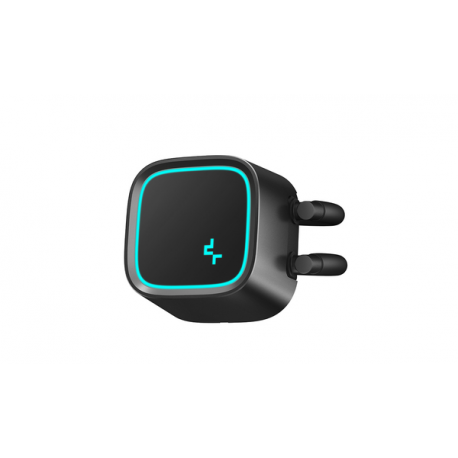 Deepcool LE500 Marrs - Processor liquid cooling system - (for: LGA1155, LGA1150, LGA1151, AM4, LGA1200, LGA1700, AM5) - copper - 120 mm - black - 4