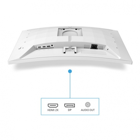 Philips Evnia 5000 27M2C5201L - LED monitor - gaming - curved - 27" - 1920 x 1080 Full HD (1080p) @ 180 Hz - Fast VA - 3000:1 - HDR10 - 0.5 ms - 2xHDMI, DisplayPort - white - 1