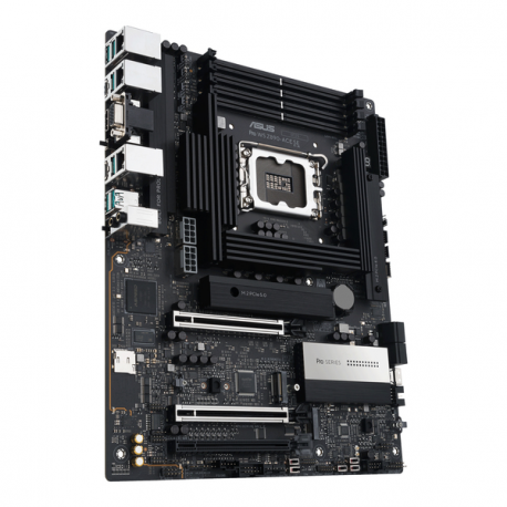 ASUS PRO WS Z890-ACE SE - Motherboard - ATX - LGA1851 Socket - Z890 Chipset - USB-C 3.2 Gen 2x2, USB 3.2 Gen 2, USB4, USB 3.2 Gen 1 - 10 Gigabit LAN, 2.5 Gigabit LAN, Gigabit LAN - onboard graphics (CPU required) - HD Audio (8-channel) - 9