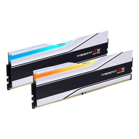 G.Skill Trident Z5 Neo RGB - DDR5 - kit - 32 GB: 2 x 16 GB - DIMM 288-pin - 6000 MT / s  /  PC5-48000 - CL30 - 1.35 V - unbuffered - non-ECC - white - 4