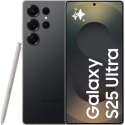 Samsung Galaxy S25 Ultra - 5G smartphone - dual-SIM - RAM 12 GB / Internal Memory 256 GB - OLED display - 6.9" - 3120 x 1440 pixels (120 Hz) - 4x rear cameras 200 MP, 50 MP, 50 MP, 10 MP - front camera 12 MP - titanium black