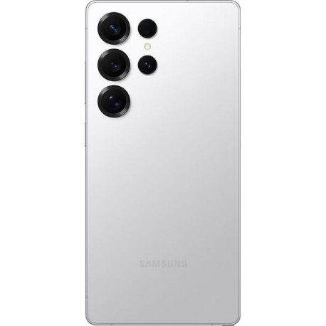 Samsung Galaxy S25 Ultra - 5G smartphone - dual-SIM - RAM 12 GB / Internal Memory 1 TB - OLED display - 6.9" - 3120 x 1440 pixels (120 Hz) - 4x rear cameras 200 MP, 50 MP, 50 MP, 10 MP - front camera 12 MP - titanium whitesilver - 5