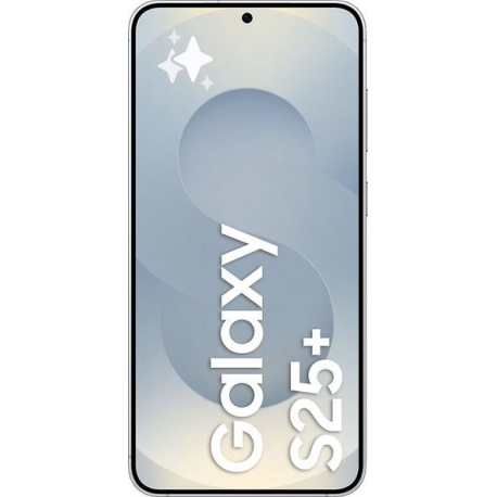Samsung Galaxy S25+ - 5G smartphone - dual-SIM - RAM 12 GB / Internal Memory 256 GB - OLED display - 6.7" - 3120 x 1440 pixels (120 Hz) - 3x rear cameras 50 MP, 12 MP, 10 MP - front camera 12 MP - silver shadow - 2