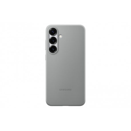 Samsung EF-VS936 - Back cover for mobile phone - faux leather - grey - for Galaxy S25+ - 0