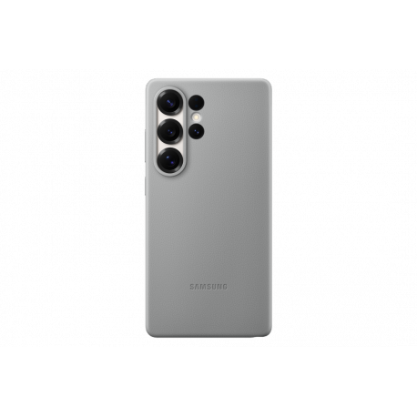 Samsung EF-VS938 - Back cover for mobile phone - faux leather - grey - for Galaxy S25 Ultra - 0