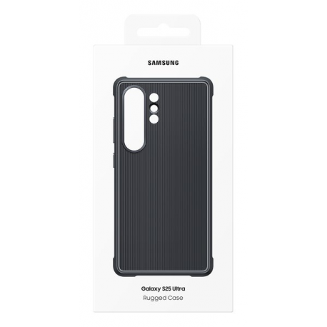 Samsung EF-RS938 - Back cover for mobile phone - rugged - black - for Galaxy S25 Ultra - 1