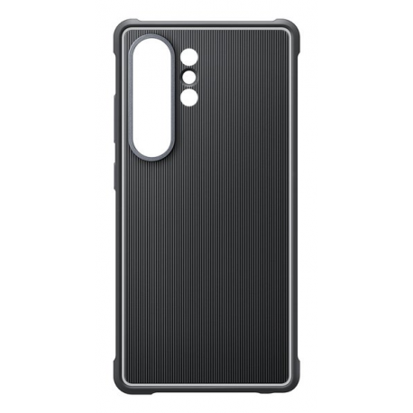 Samsung EF-RS938 - Back cover for mobile phone - rugged - black - for Galaxy S25 Ultra - 4