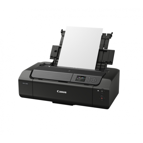 Canon PIXMA PRO-200S - Printer - colour - ink-jet - A3 Plus - up to 2.83 min/page (mono) / up to 1.5 min/page (colour) - capacity: 100 sheets - LAN, Wi-Fi(n), USB 2.0 - 6