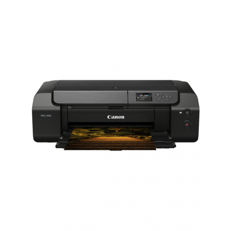 Canon PIXMA PRO-200S - Printer - colour - ink-jet - A3 Plus - up to 2.83 min/page (mono) / up to 1.5 min/page (colour) - capacity: 100 sheets - LAN, Wi-Fi(n), USB 2.0 - 7