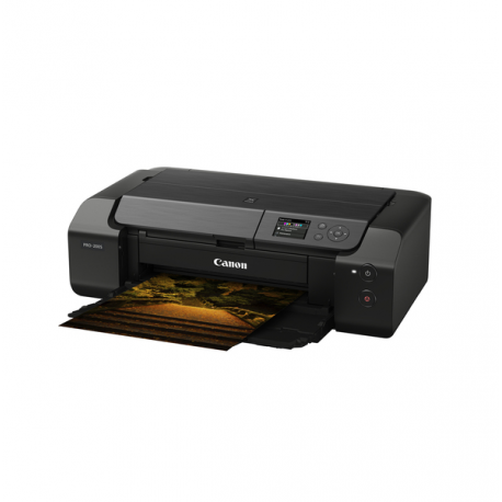 Canon PIXMA PRO-200S - Printer - colour - ink-jet - A3 Plus - up to 2.83 min/page (mono) / up to 1.5 min/page (colour) - capacity: 100 sheets - LAN, Wi-Fi(n), USB 2.0 - 10