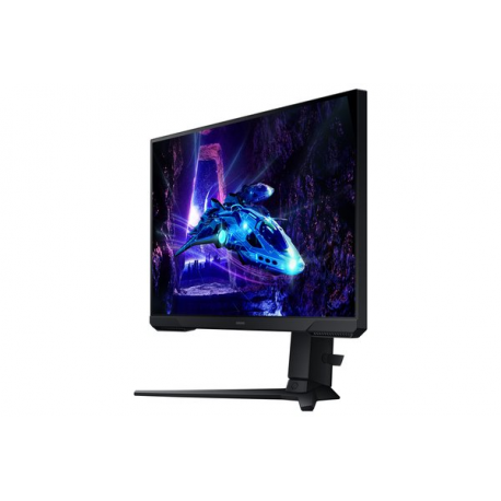 Samsung Odyssey G3 S24DG300EU - G30D Series - LED monitor - gaming - 24" - 1920 x 1080 Full HD (1080p) @ 180 Hz - VA - 250 cd / m² - 3000:1 - HDR10 - 1 ms - HDMI, DisplayPort - black - 2