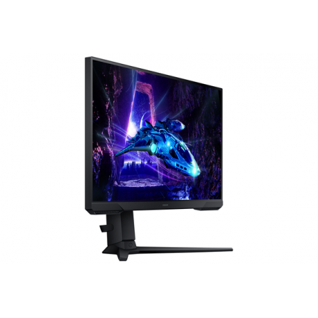 Samsung Odyssey G3 S24DG300EU - G30D Series - LED monitor - gaming - 24" - 1920 x 1080 Full HD (1080p) @ 180 Hz - VA - 250 cd / m² - 3000:1 - HDR10 - 1 ms - HDMI, DisplayPort - black - 15