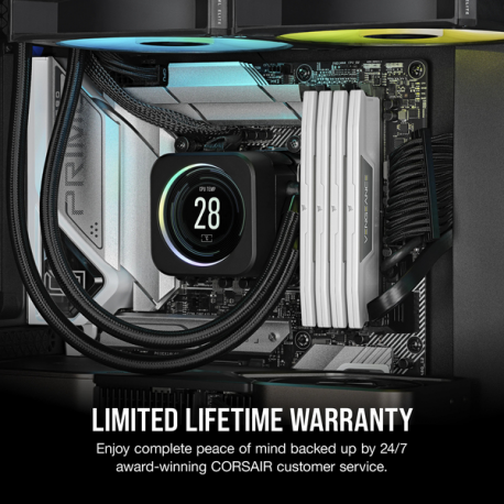 CORSAIR VENGEANCE 32GB 2x16GB DDR5 6000MT/s CL30-36-36-76 1.40V Intel XMP & AMD EXPO White - 10