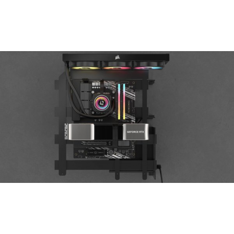 CORSAIR Vengeance RGB - DDR5 - kit - 48 GB: 2 x 24 GB - DIMM 288-pin - 4200 MHz / PC5-67200 - CL40 - clocked unbuffered - silver - 1