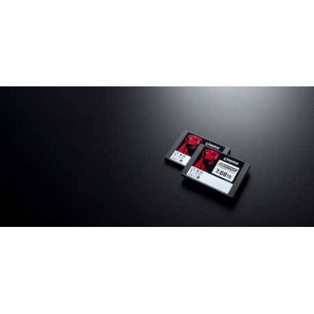 Kingston DC600ME - SSD - Mixed Use - encrypted - 7.68 TB - internal - 2.5" - SATA 6Gb / s - 256-bit AES - TCG Opal Encryption 2.0 - 2