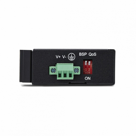 StarTech.com 5-Port Unmanaged Industrial Ethernet Switch - IP30 - TAA - Switch - unmanaged - 5 x 10/100/1000Base-T - DIN rail mountable, wall-mountable - DC - TAA Compliant - 6