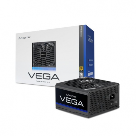 Chieftec VEGA Series PPG-850-S - Power supply (internal) - ATX12V 3.1 - 80 PLUS Gold - AC 100-240 V - 850 Watt - active PFC - 1